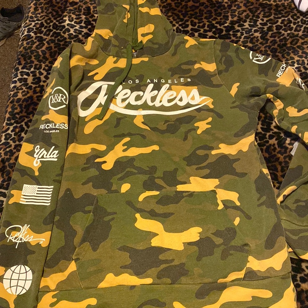 Camo Reckless hoodie